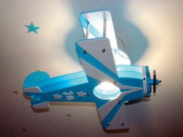 طرح چراغ هواپیما مناسب برای استفاده در دستگاه های cnc چوب و cnc لیزر - laser cut airplane light fixture