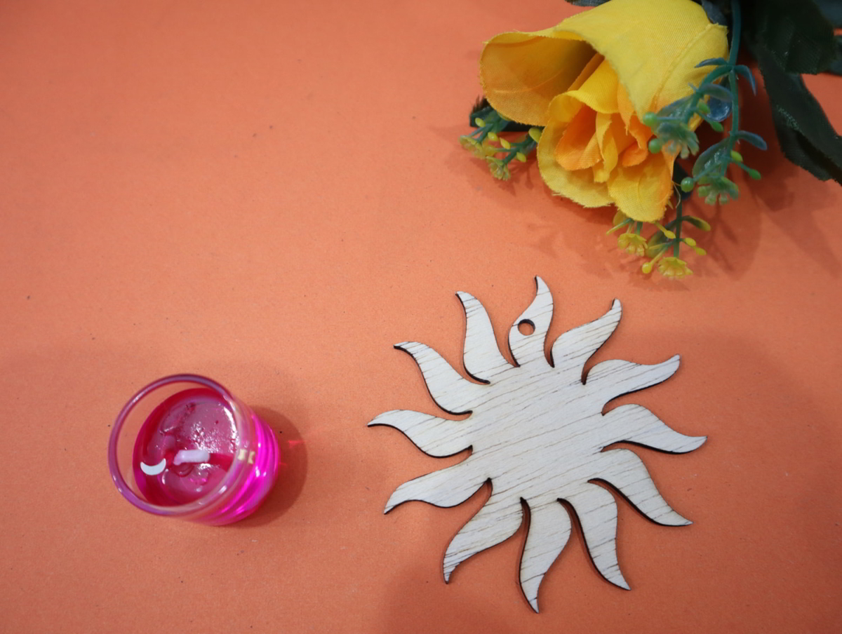 طرح خورشید کریسمس تزیینات چوبی مناسب برای استفاده در دستگاه های cnc چوب و cnc لیزر - laser cut sun christmas wooden ornament cdr file