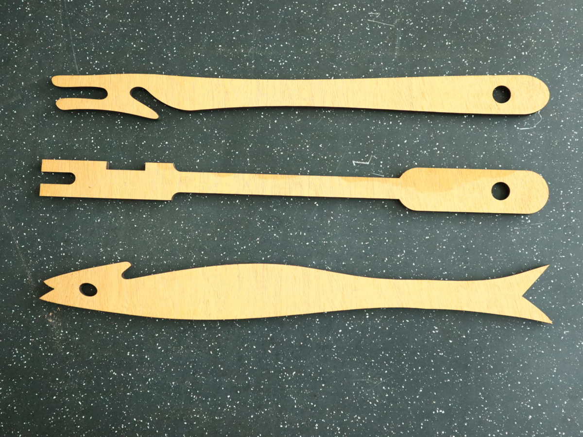 طرح قفسه فر مناسب برای استفاده در دستگاه های cnc چوب و cnc لیزر - laser cut oven rack push pull sticks cdr file