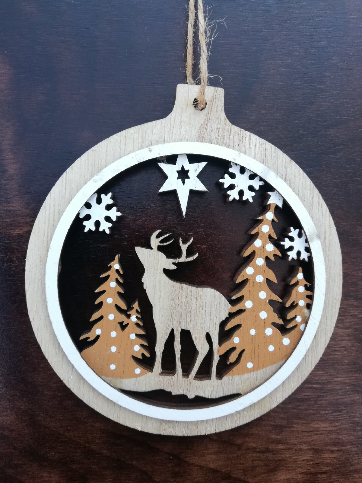 طرح آویز و تزئینات توپ کریسمس مناسب برای استفاده در دستگاه های cnc چوب و cnc لیزر - laser cut christmas themed pendant christmas ball ornament cdr file