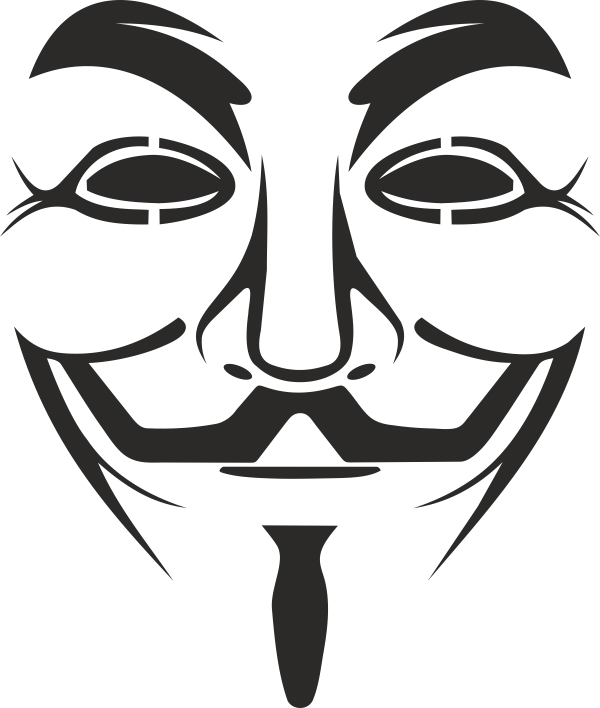 طرح لوگو ماسک انتقام مناسب برای استفاده در دستگاه های cnc چوب و cnc لیزر - vendetta mask logo cdr file