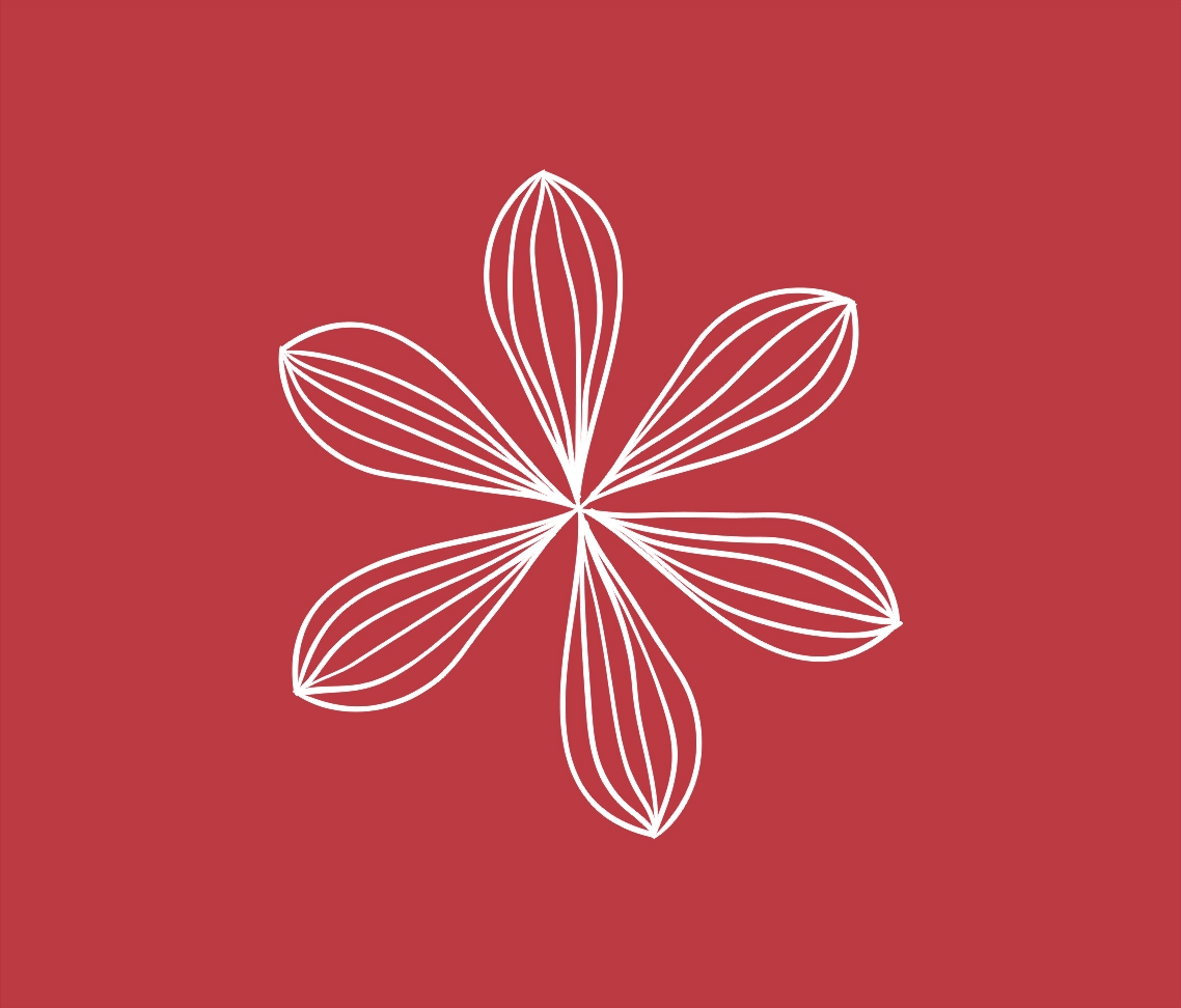 طرح گل شماره ۴ مناسب برای استفاده در دستگاه های cnc چوب و cnc لیزر - flower 4 dxf file