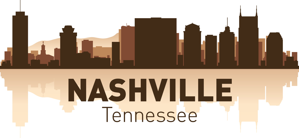 طرح آسمان نشویل مناسب برای استفاده در دستگاه های cnc چوب و cnc لیزر - nashville skyline cdr file