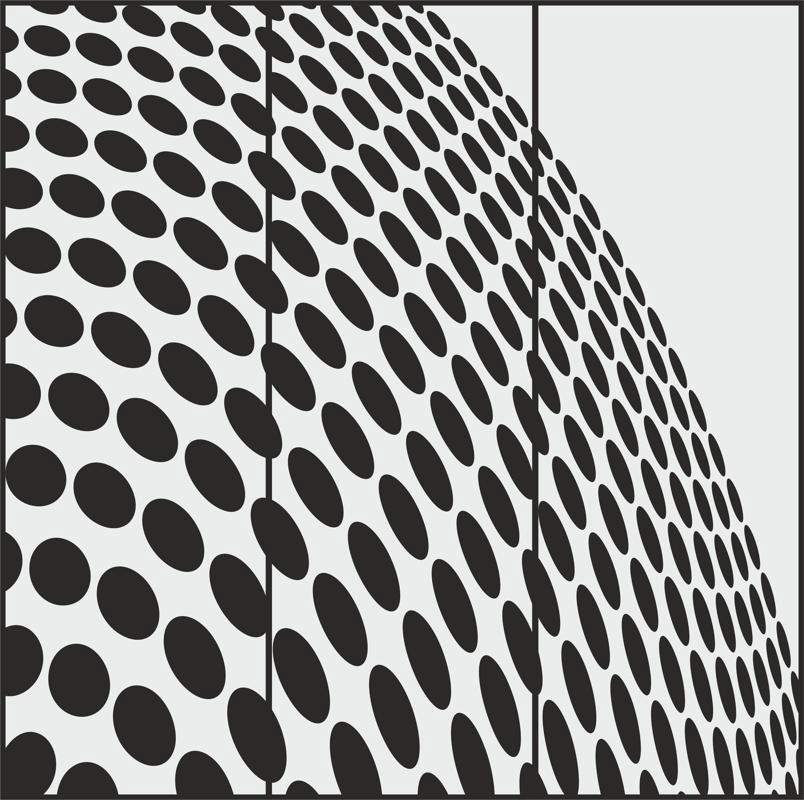 طرح سندبلاست ۲۱۶۳ مناسب برای استفاده در دستگاه های cnc چوب و cnc لیزر - sandblast pattern 2163 cdr file