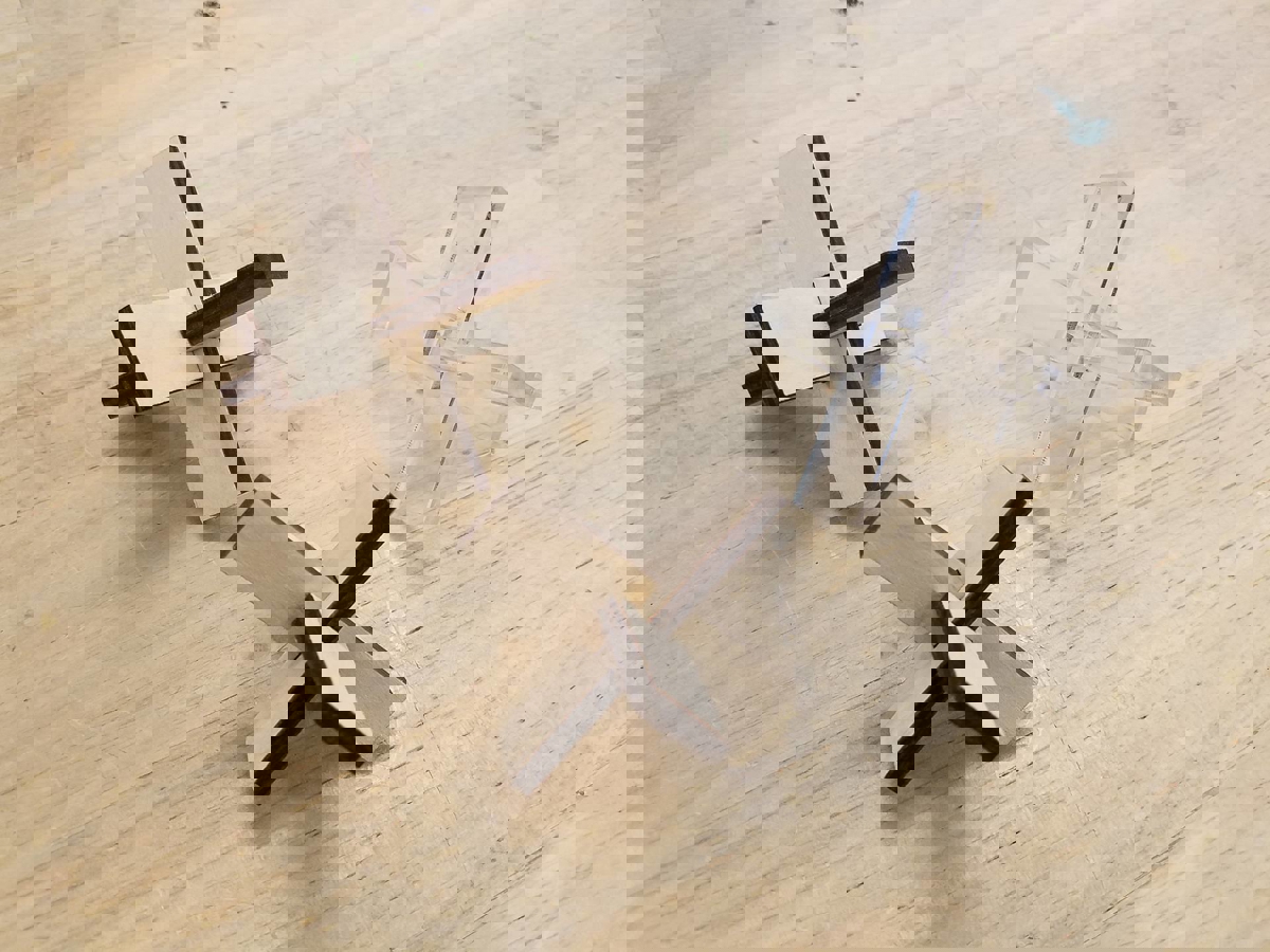 طرح پازل چوبی در هم تنیده مناسب برای استفاده در دستگاه های cnc چوب و cnc لیزر - laser cut interlocking wooden puzzle cdr file