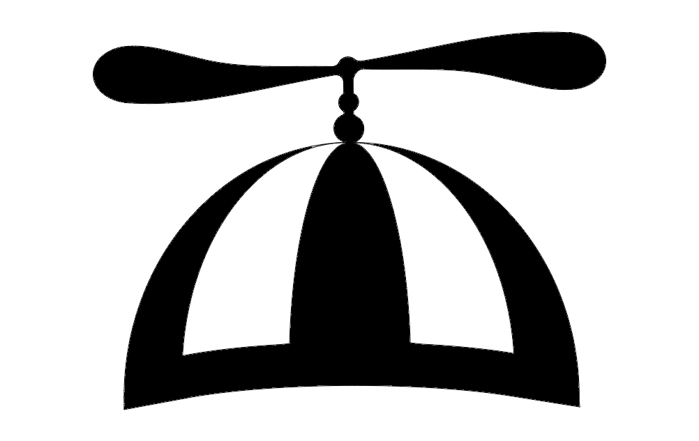 طرح پروانه مناسب برای استفاده در دستگاه های cnc چوب و cnc لیزر - propeller dxf file