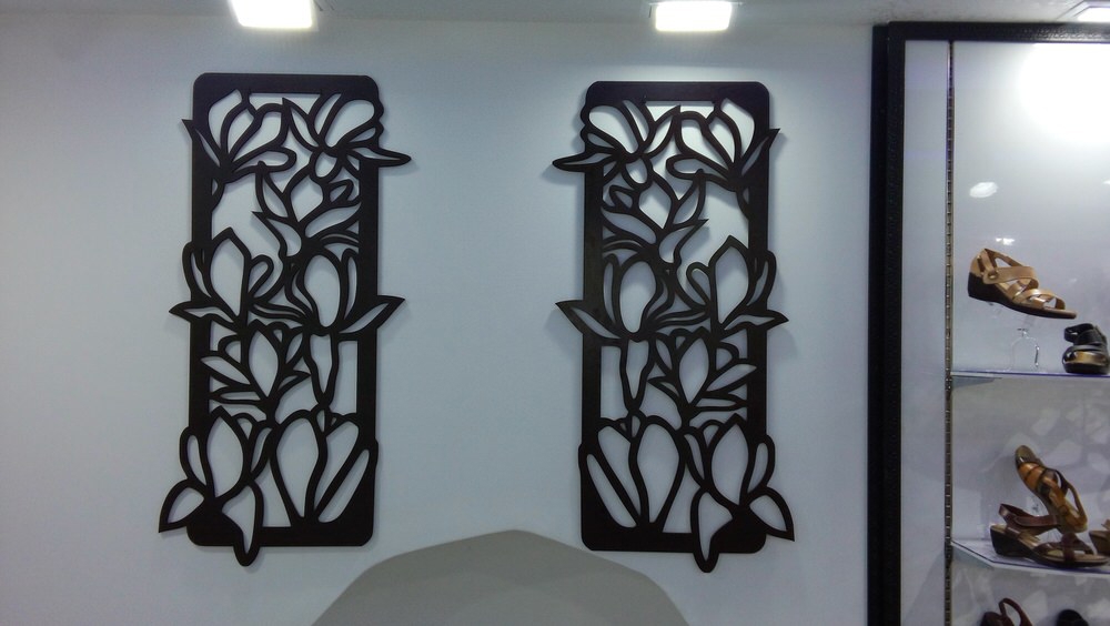طرح و الگوی دکوراسیون اتاق خواب شیک مناسب برای استفاده در دستگاه های cnc چوب و cnc لیزر - elegant room decor pattern dxf file