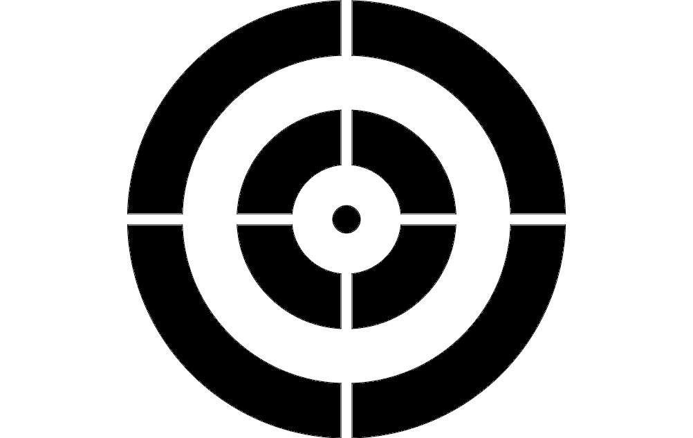 طرح دایره‌ها در مناسب برای استفاده در دستگاه های cnc چوب و cnc لیزر - circles in dxf file