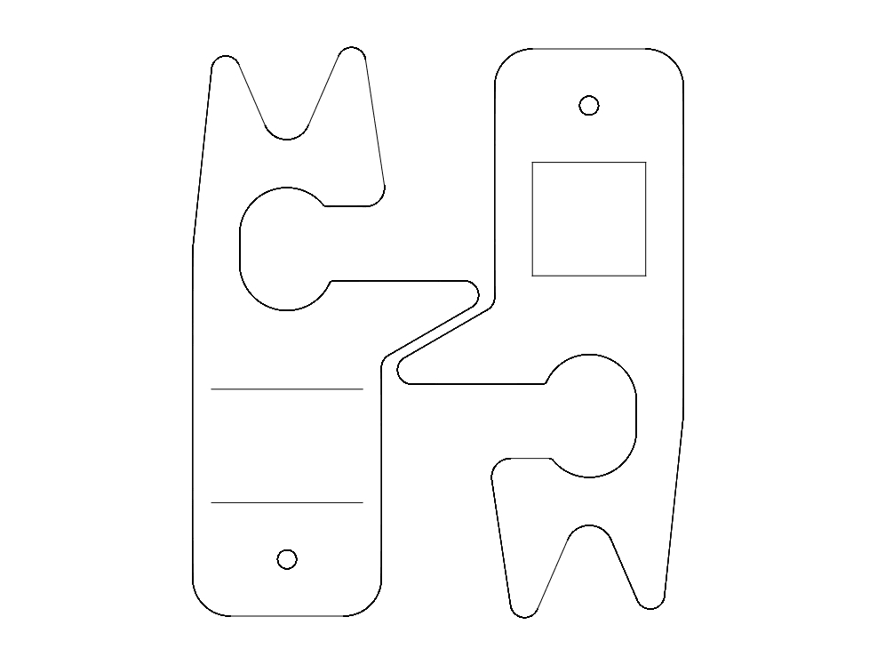 طرح پایه مشعل مناسب برای استفاده در دستگاه های cnc چوب و cnc لیزر - torch stand dxf file