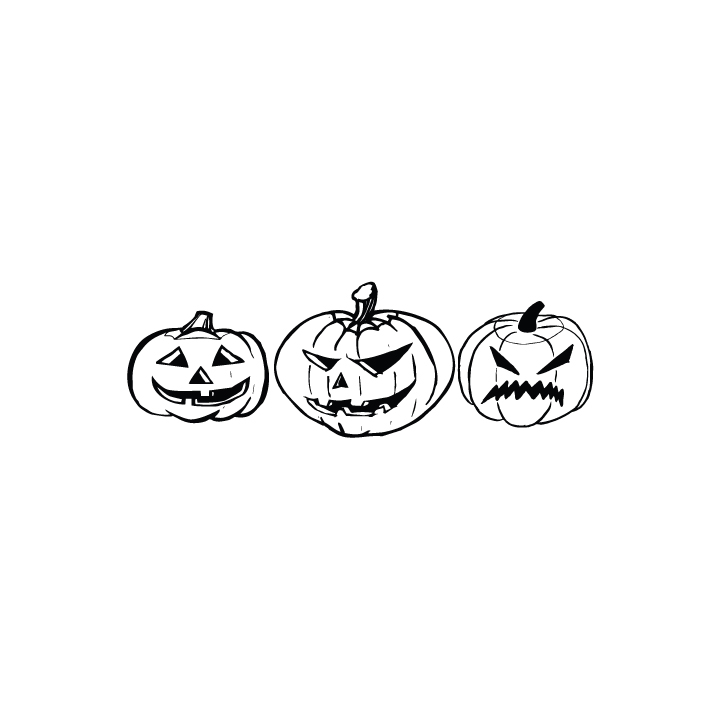 طرح فانوس جک او لنترن مناسب برای استفاده در دستگاه های cnc چوب و cnc لیزر - jack o lantern dxf file