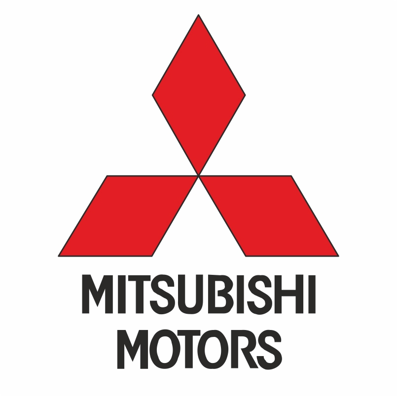 طرح فایل وکتور لوگوی میتسوبیشی موتورز مناسب برای استفاده در دستگاه های cnc چوب و cnc لیزر - mitsubishi motors logo vector cdr file