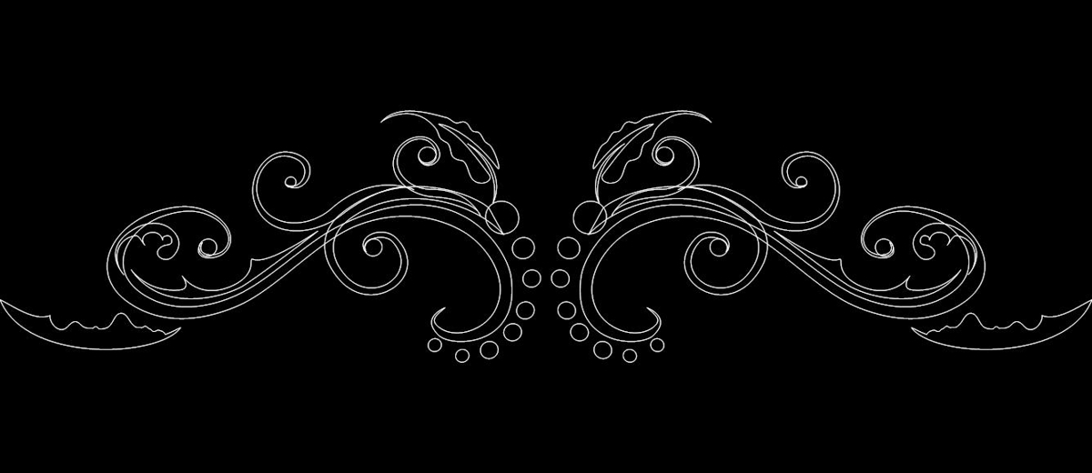 طرح 0024 مناسب برای استفاده در دستگاه های cnc چوب و cnc لیزر - design 0024 dxf file