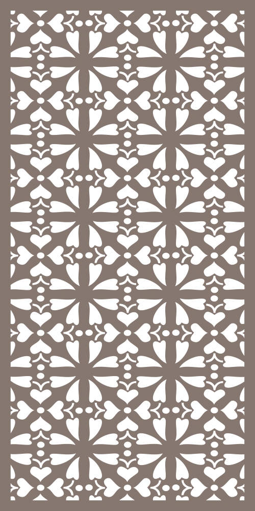 طرح گل و بوته مناسب برای استفاده در دستگاه های cnc چوب و cnc لیزر - jali designs pattern cdr file