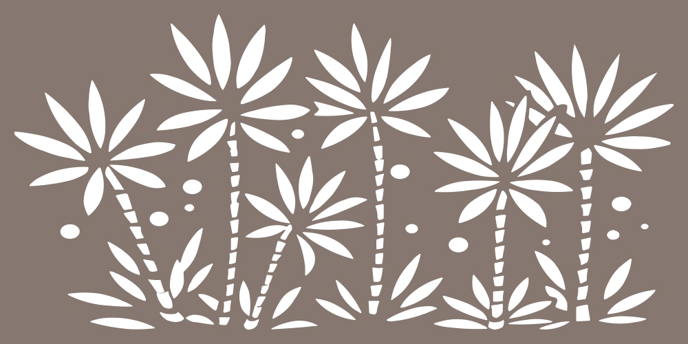 طرح فایل وکتور طرح گل درختی مناسب برای استفاده در دستگاه های cnc چوب و cnc لیزر - tree floral pattern vector cdr file