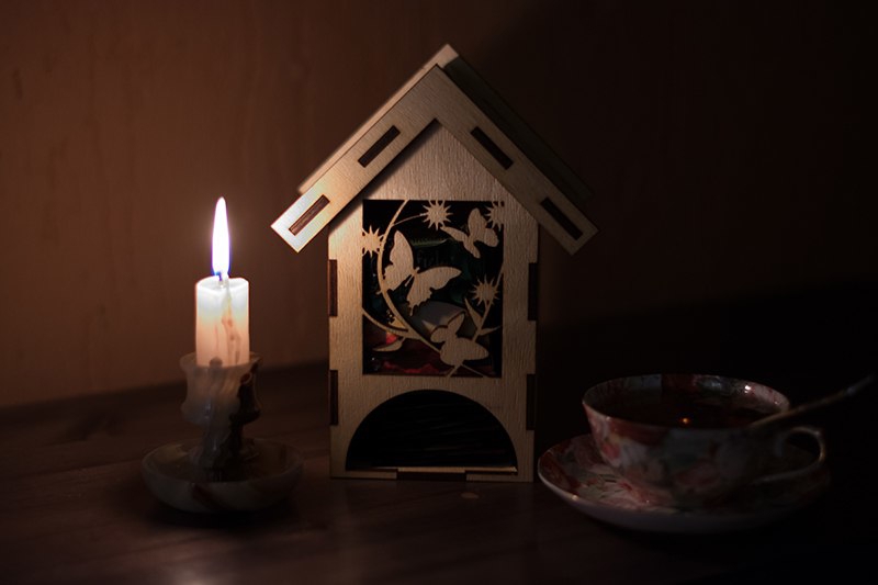 طرح چایخانه تزئینی با پروانه مناسب برای استفاده در دستگاه های cnc چوب و cnc لیزر - laser cut decorative tea house with butterflies cdr file