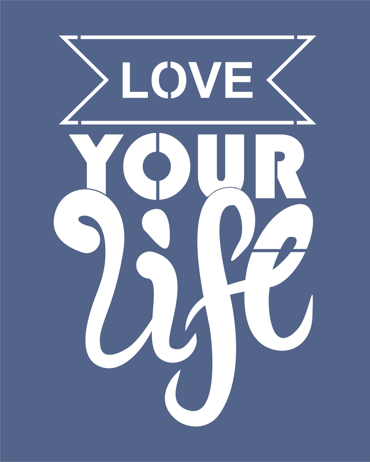 طرح وکتور عشق به زندگیت مناسب برای استفاده در دستگاه های cnc چوب و cnc لیزر - love your life vector cdr file