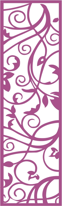 طرح پنل وکتور بدون درز شماره ۱۸۶ مناسب برای استفاده در دستگاه های cnc چوب و cnc لیزر - laser cut vector panel seamless 186 cdr file