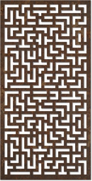 طرح هندسی طرح جلی mdf مناسب برای استفاده در دستگاه های cnc چوب و cnc لیزر - mdf jali geometric design pattern dxf file