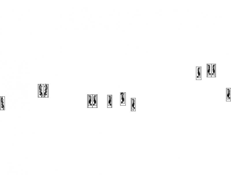 طرح مدل emk031 مناسب برای استفاده در دستگاه های cnc چوب و cnc لیزر - emk031 dxf file