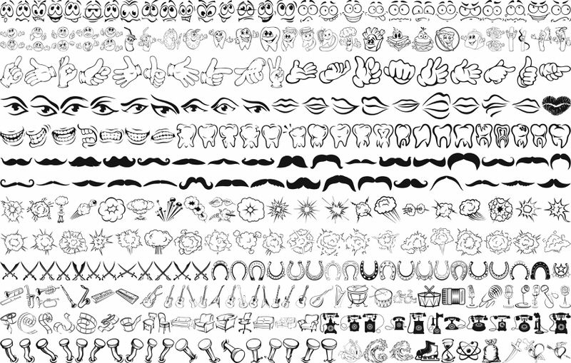 طرح وکتور چشم مناسب برای استفاده در دستگاه های cnc چوب و cnc لیزر - eye vectors cdr file