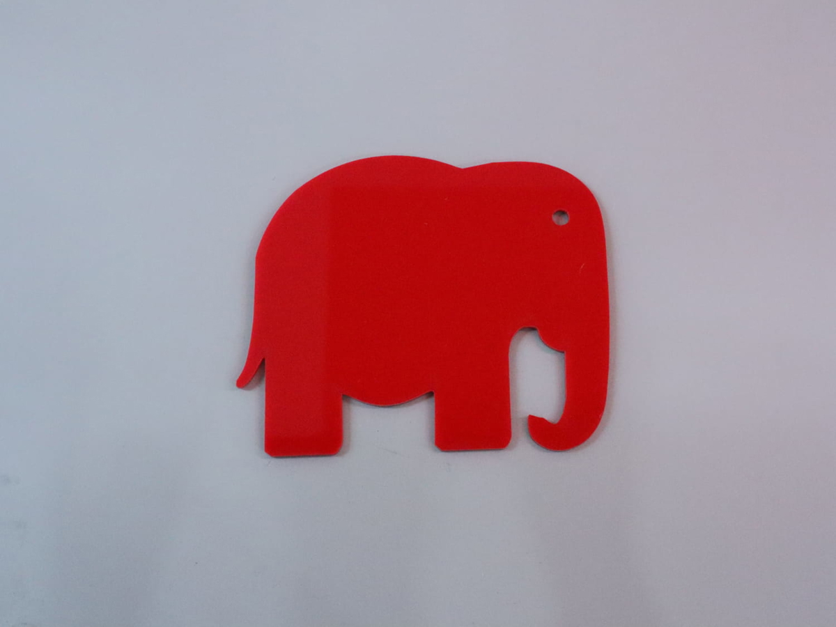 طرح فیل مناسب برای استفاده در دستگاه های cnc چوب و cnc لیزر - elephant cut out elephant shape laser cut cdr file