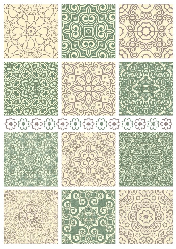 طرح وکتور پس زمینه و الگوها مناسب برای استفاده در دستگاه های cnc چوب و cnc لیزر - vector backgrounds and patterns cdr file