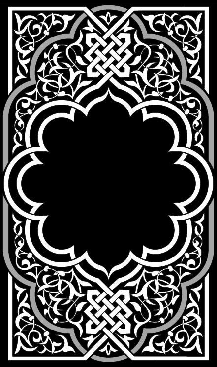 طرح فایل ai طرح های تزئینی شرقی مناسب برای استفاده در دستگاه های cnc چوب و cnc لیزر - ornamental eastern design ai file