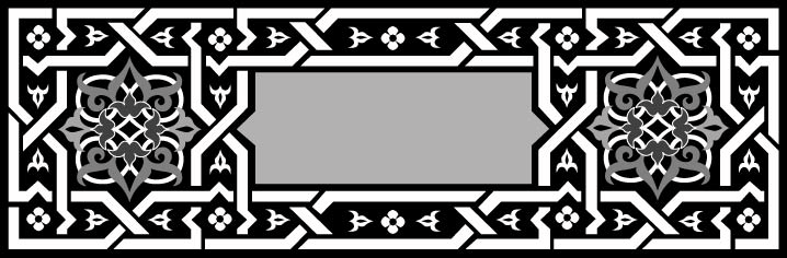 طرح فایل ai طرح های تزیینی عربی مناسب برای استفاده در دستگاه های cnc چوب و cnc لیزر - arabian ornament design ai file