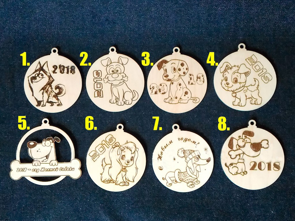 طرح سگ اسباب بازی مدل CDR مناسب برای استفاده در دستگاه های cnc چوب و cnc لیزر - toys dogs laser cut cdr file