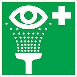 طرح تابلوی چشم شور سبز مناسب برای استفاده در دستگاه های cnc چوب و cnc لیزر - green eyewash sign dxf file
