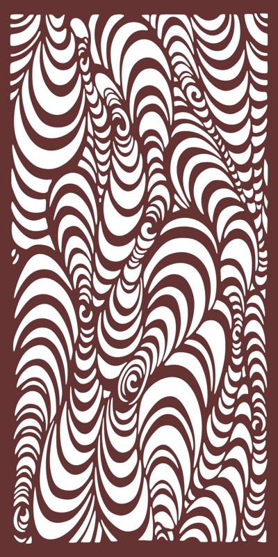 طرح فایل وکتور طرح آب مناسب برای استفاده در دستگاه های cnc چوب و cnc لیزر - water pattern vector art cdr file