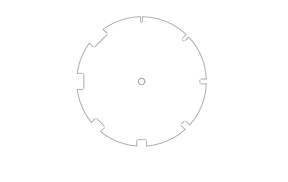طرح ضخامت سنج ورق 14g 750 مناسب برای استفاده در دستگاه های cnc چوب و cnc لیزر - plate thickness gauge 14g 750 dxf file