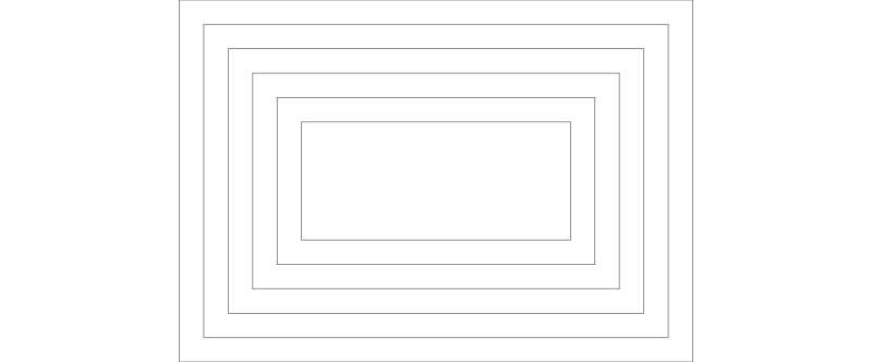 طرح ضبط شده مناسب برای استفاده در دستگاه های cnc چوب و cnc لیزر - rec dxf file