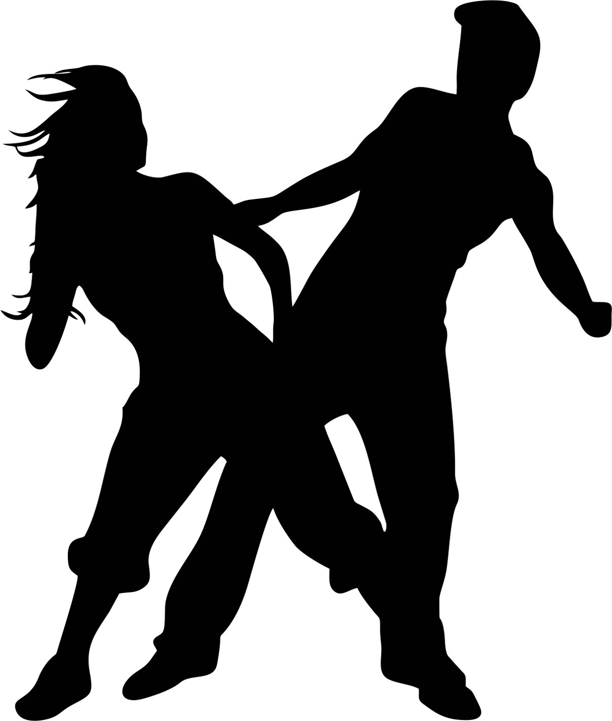 طرح فایل وکتور رقص زن و مرد مناسب برای استفاده در دستگاه های cnc چوب و cnc لیزر - man and woman dancing vector cdr file