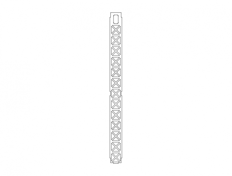 طرح پروژه dzwig 3b مناسب برای استفاده در دستگاه های cnc چوب و cnc لیزر - projekt dzwig 3b dxf file