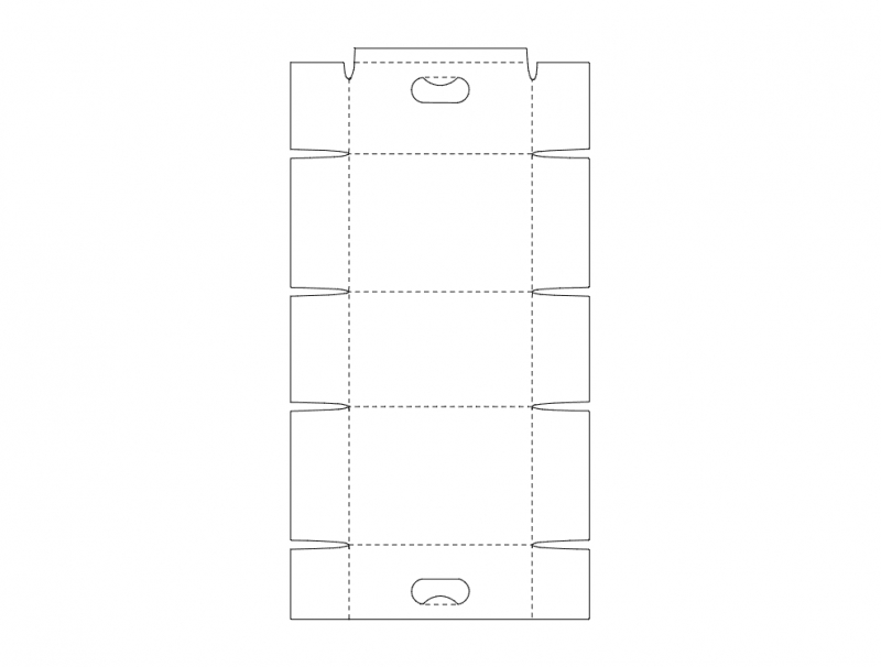 طرح بسته بندی جعبه مناسب برای استفاده در دستگاه های cnc چوب و cnc لیزر - box packaging design dxf file