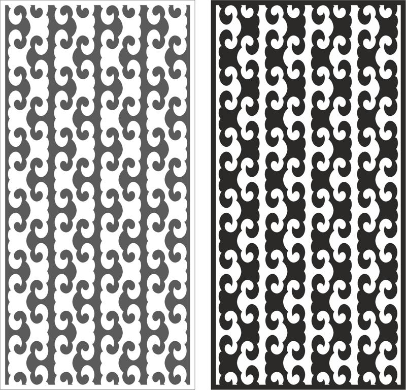 طرح وکتور حکاکی مناسب برای استفاده در دستگاه های cnc چوب و cnc لیزر - engraving vector pattern cdr file