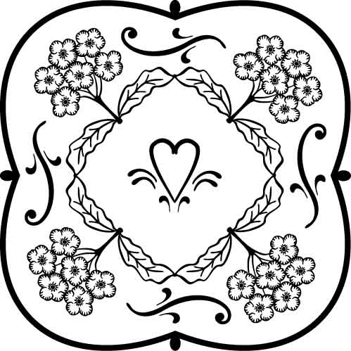 طرح فایل eps و 24 گل مناسب برای استفاده در دستگاه های cnc چوب و cnc لیزر - flowers 24 eps file