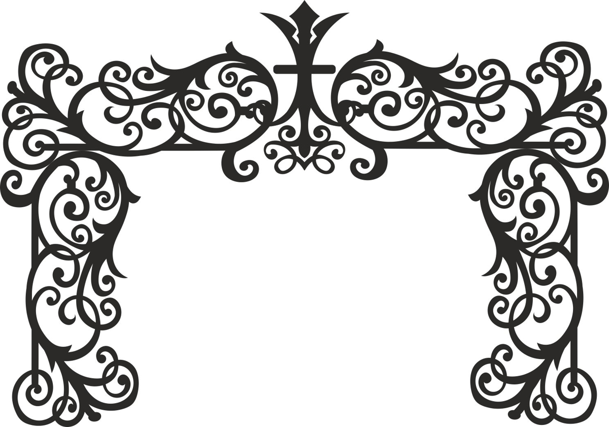 طرح پنل مراسم عروسی مناسب برای استفاده در دستگاه های cnc چوب و cnc لیزر - laser cut wedding event stage panel cdr file