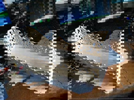 طرح قفسه و جاکفشی تزئینی مناسب برای استفاده در دستگاه های cnc چوب و cnc لیزر - laser cut decorative rack or shelf template cdr file