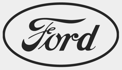 طرح لوگوی فورد مناسب برای استفاده در دستگاه های cnc چوب و cnc لیزر - ford logo dxf file