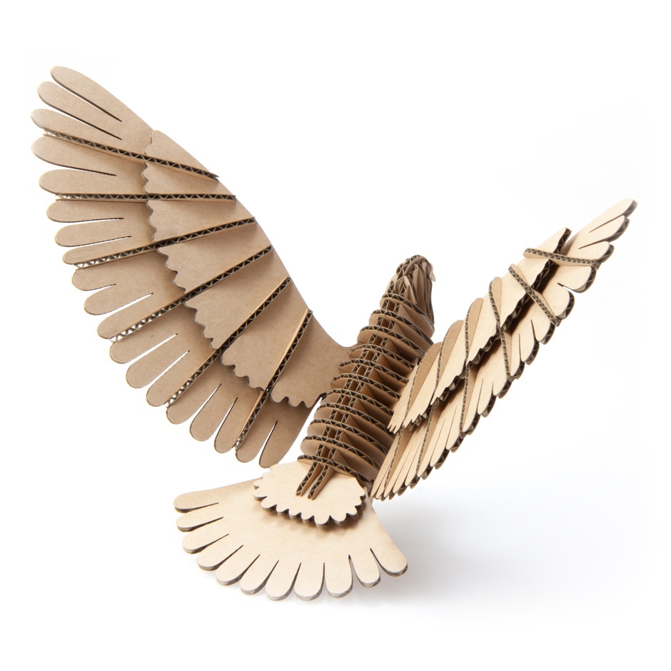 طرح پرنده مناسب برای استفاده در دستگاه های cnc چوب و cnc لیزر - bird dxf file