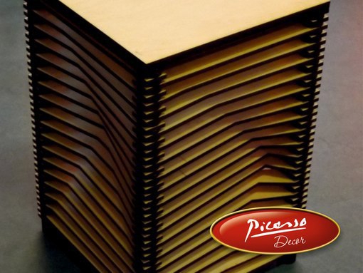 طرح صندلی مناسب برای استفاده در دستگاه های cnc چوب و cnc لیزر - stul cdr file