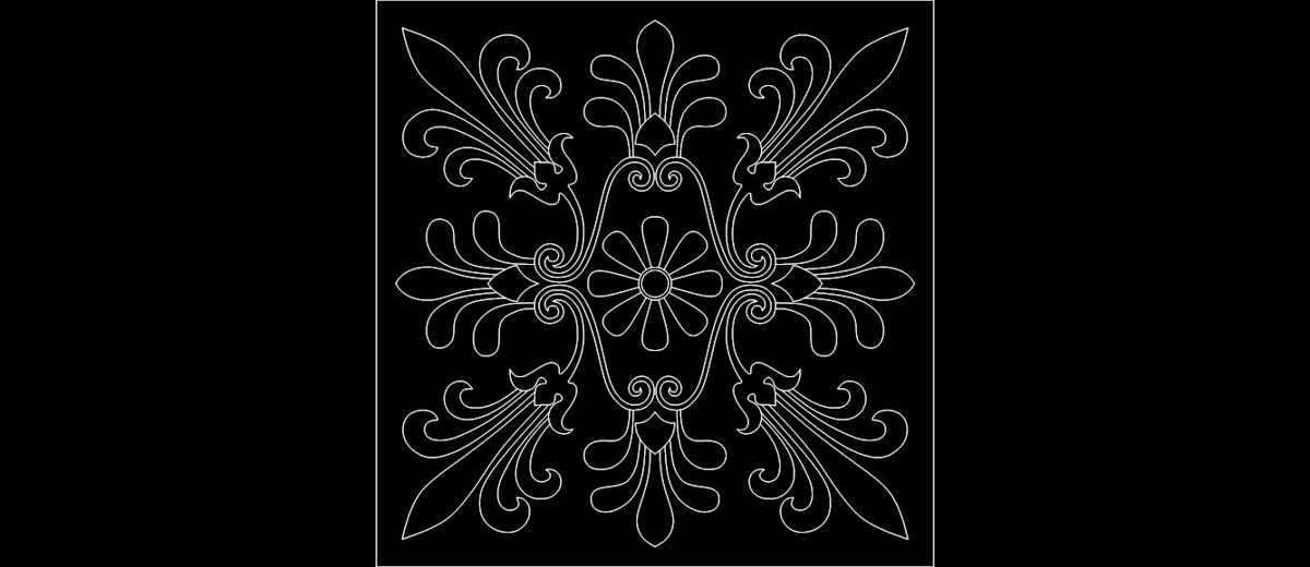 طرح 0810 مناسب برای استفاده در دستگاه های cnc چوب و cnc لیزر - design 0810 dxf file