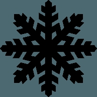 طرح دانه برف مناسب برای استفاده در دستگاه های cnc چوب و cnc لیزر - snowflake dxf file