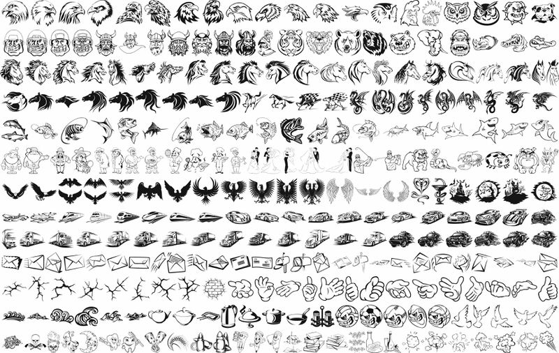 طرح وکتور رایگان هنر قبیله‌ای مناسب برای استفاده در دستگاه های cnc چوب و cnc لیزر - tribal free vector art cdr file