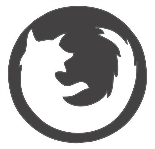طرح لوگوی فایرفاکس مناسب برای استفاده در دستگاه های cnc چوب و cnc لیزر - firefox logo dxf file