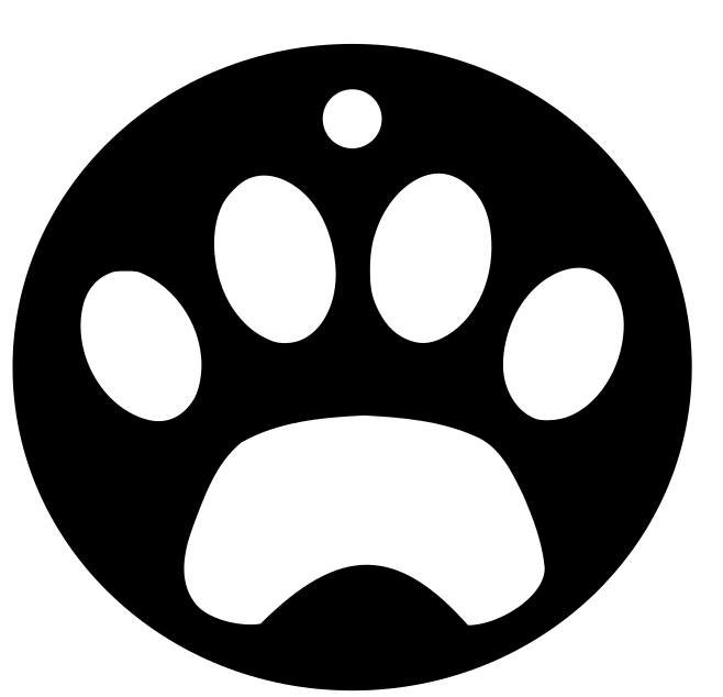 طرح بازکننده پنجه سگ مناسب برای استفاده در دستگاه های cnc چوب و cnc لیزر - dog paw opener dxf file
