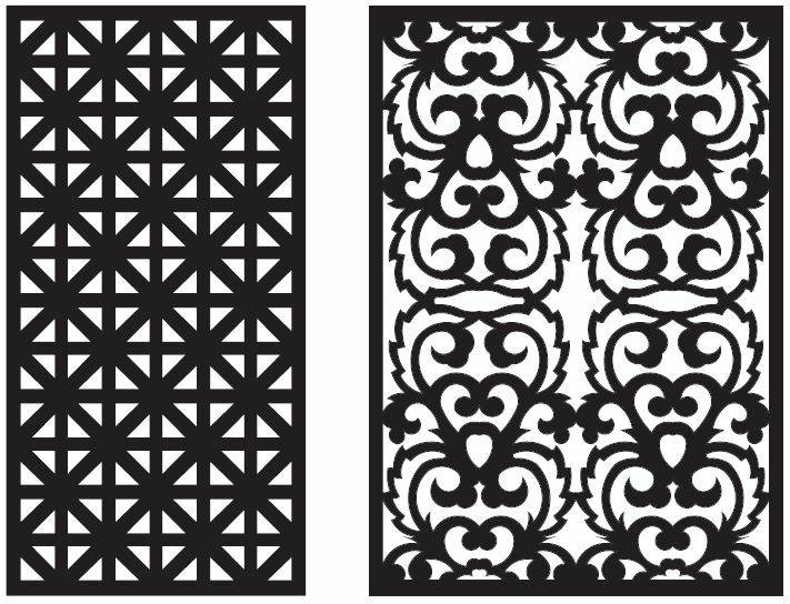 طرح ۲۵ مناسب برای استفاده در دستگاه های cnc چوب و cnc لیزر - pattern 25 dxf file