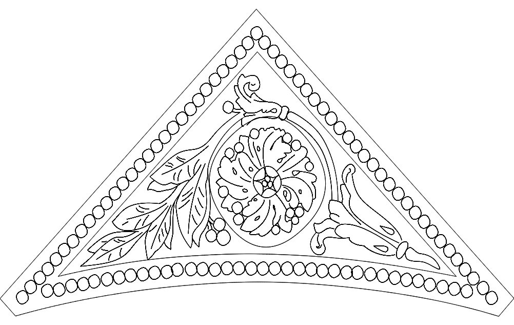 طرح 9 مناسب برای استفاده در دستگاه های cnc چوب و cnc لیزر - design 9 dxf file